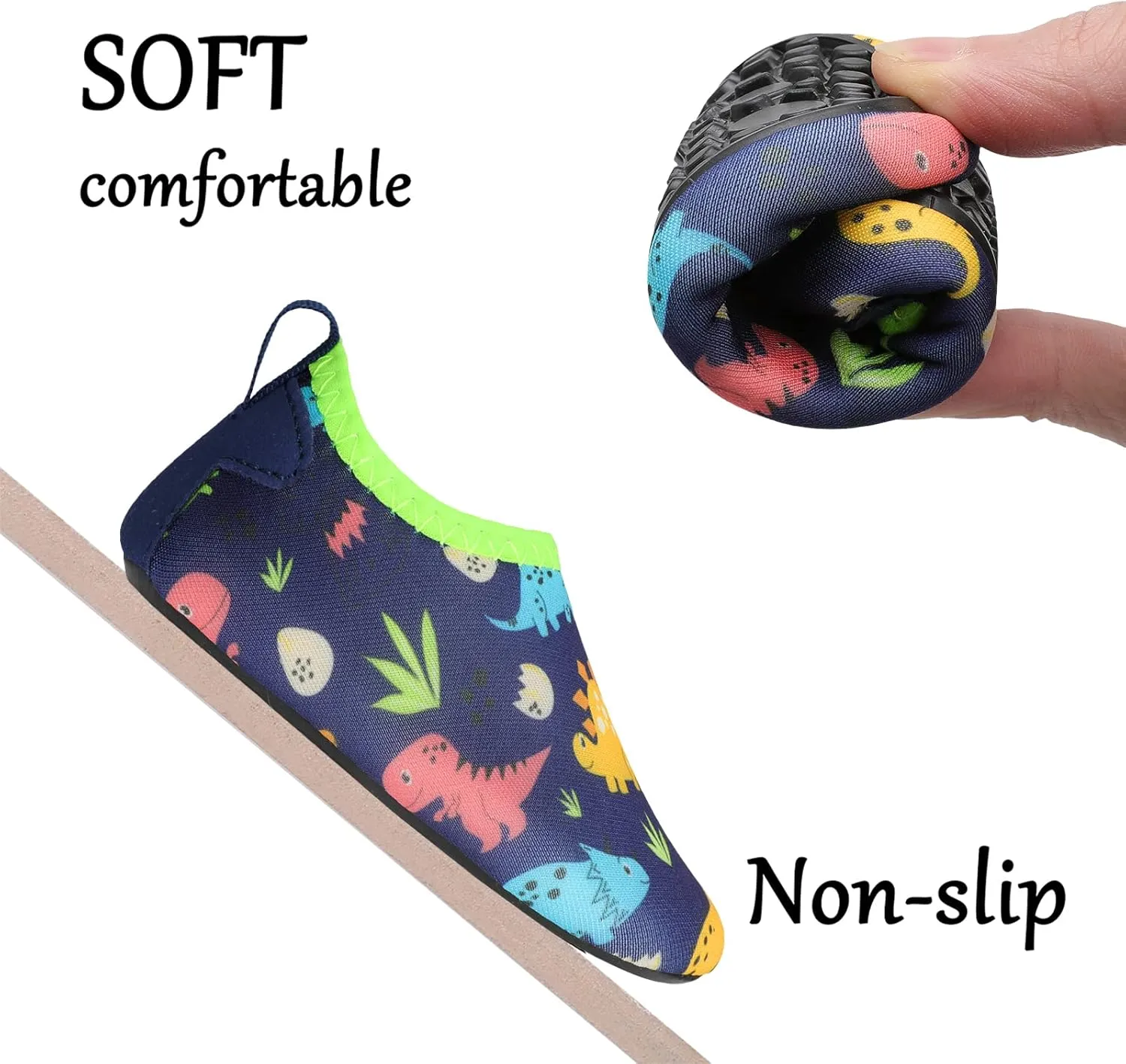 BARERUN Baby Girls Boys Water Shoes Swim Barefoot Water Sport Aqua Socks for Beach Pool Swim Sand