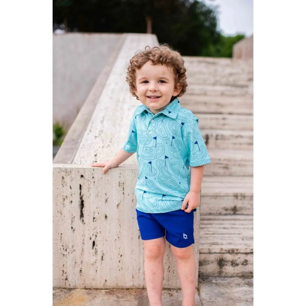 Blue Quail Clothing Company Boys Everyday Collection Shorts Blue Quail Blue