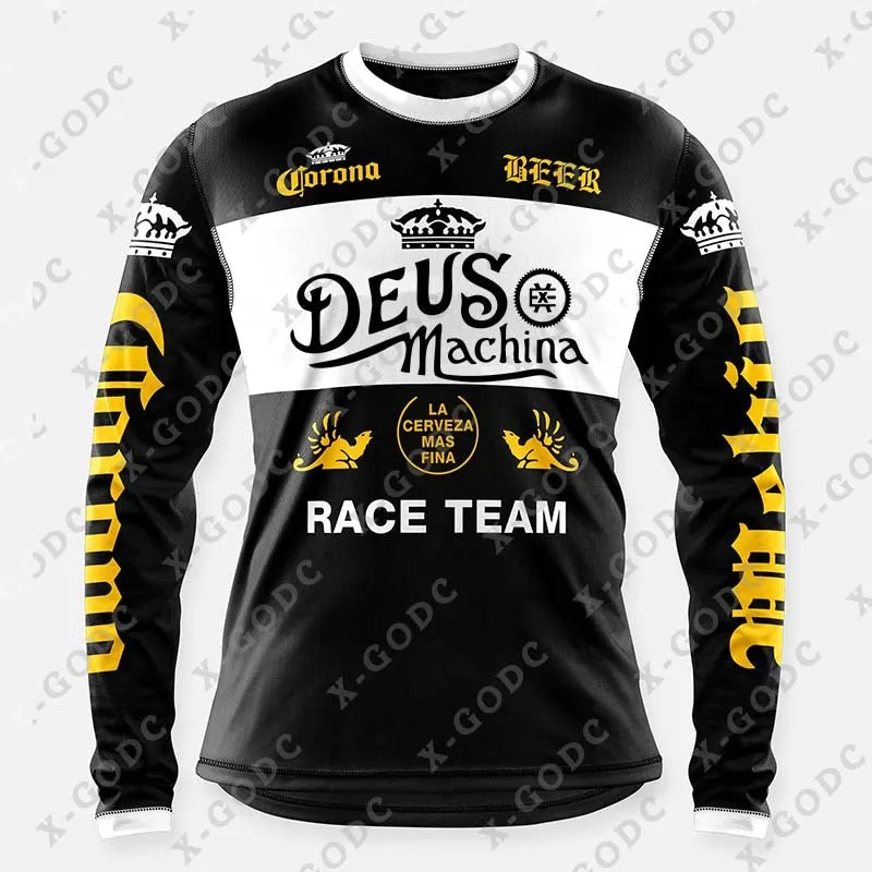 DEUS Motocross Jersey Motorcycle Mountain Bike Enduro MTB BMX DH T-Shirt Clothes Maillot Ciclismo Downhill Mountain Jerseys