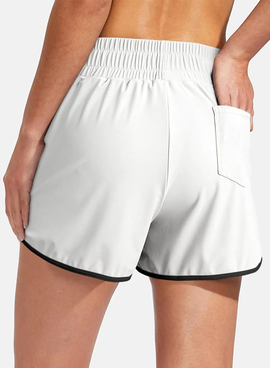 Dokotoo Womens Relaxed Fit High Waist Casual 4 Pocketed 2025 Hiking Outdoor Summer Shorts S-XL