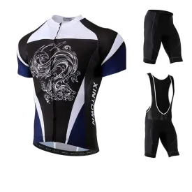Dragon ProTeam Cycling Jersey Ropa Bicicleta Hombre Mens Cycling Shirts Bike Uniform Shirt Bicycle MTB Clothing Mallot Ciclismo