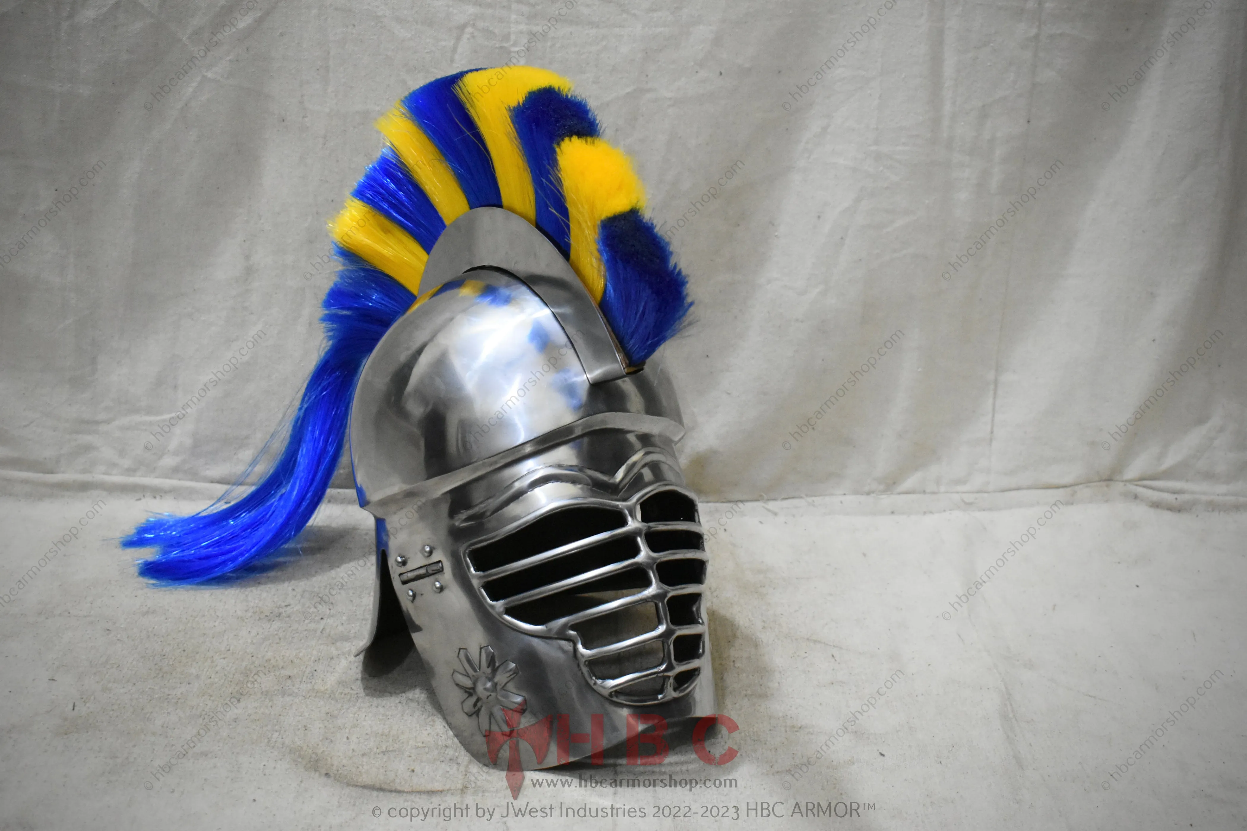 Greek Corinthian Helmet for SCA Combat