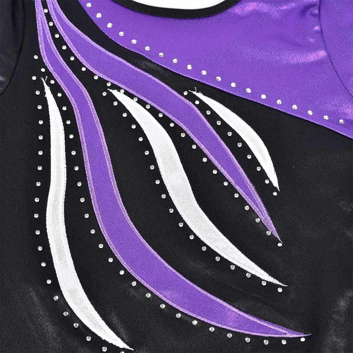 Happy Cherry Girls Gymnastics Leotard Sleeveless Fitness Outfit Unitard Dance Clothing Leotard Bodysuit 3-14 Year