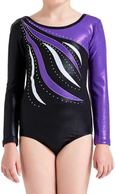 Happy Cherry Girls Gymnastics Leotard Sleeveless Fitness Outfit Unitard Dance Clothing Leotard Bodysuit 3-14 Year