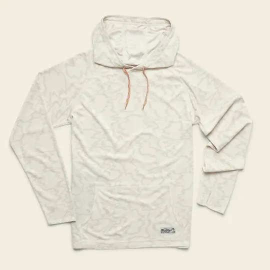 Howler Bros - Loggerhead Hoodie - Ocean Motion:Off White