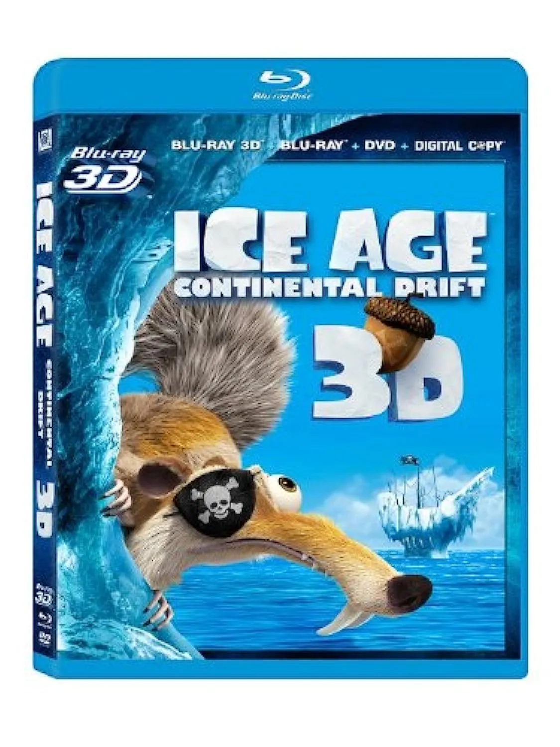 Ice Age: Continental Drift (Blu-ray 3D / Blu-ray / DVD   Digital Copy) [3D Blu-ray]