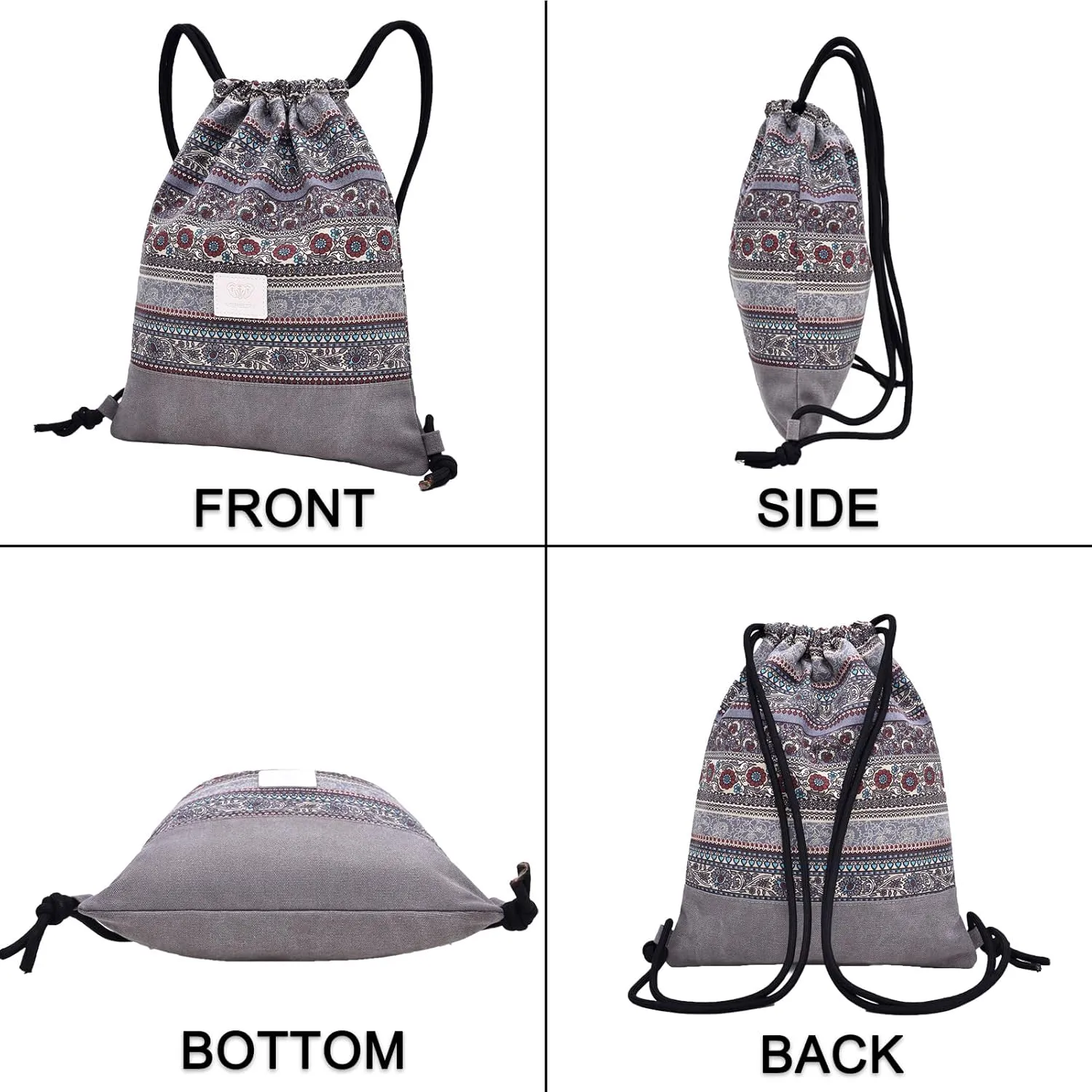 LAKE OF FIRE Drawstring Bags - Lightweight & Compact Bag for Yoga, Gym, Sports, Beach, Travel, and Daily Use(Red)
