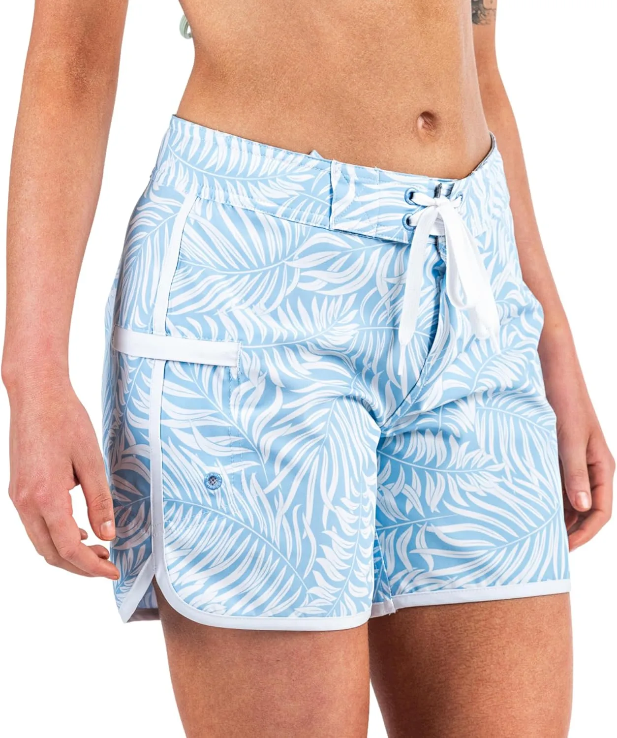 Maui Rippers Womens 9" 4-Way Stretch Swim Shorts Boardshorts