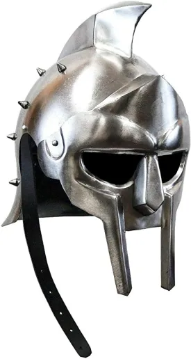 Medieval Gladiator Movie Replica Helmet Warrior Armor Knight Adult Costume
