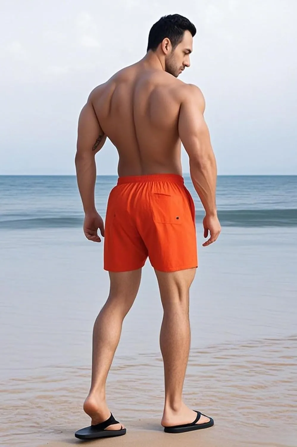 Men's Swim Trunks 5 Inch Quick Dry Board Shorts Mesh Lining Swimming Trunks Beach Shorts for Men Bathing Suits