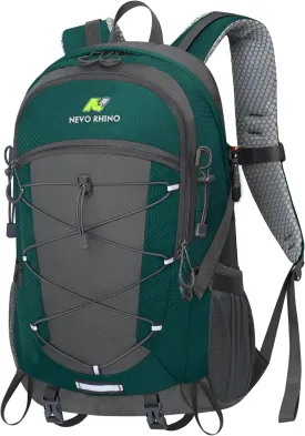 N NEVO RHINO Hiking Backpack 20L Water Resistant Outdoor Day Pack,Lightweight Travel Small Backpack for Men Women
