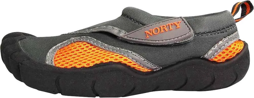 NORTY Tod Boy 5-10 Grey Orange Watershoe 38885