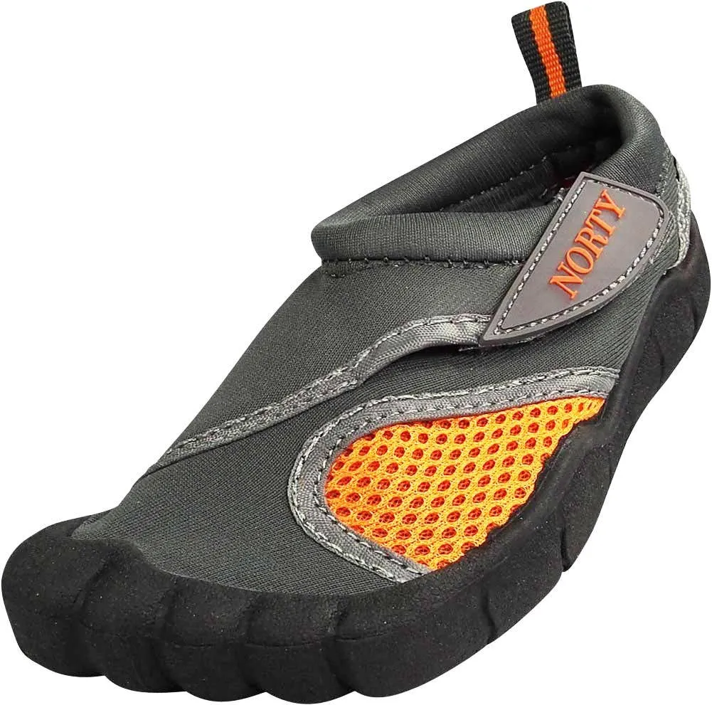 NORTY Tod Boy 5-10 Grey Orange Watershoe 38885