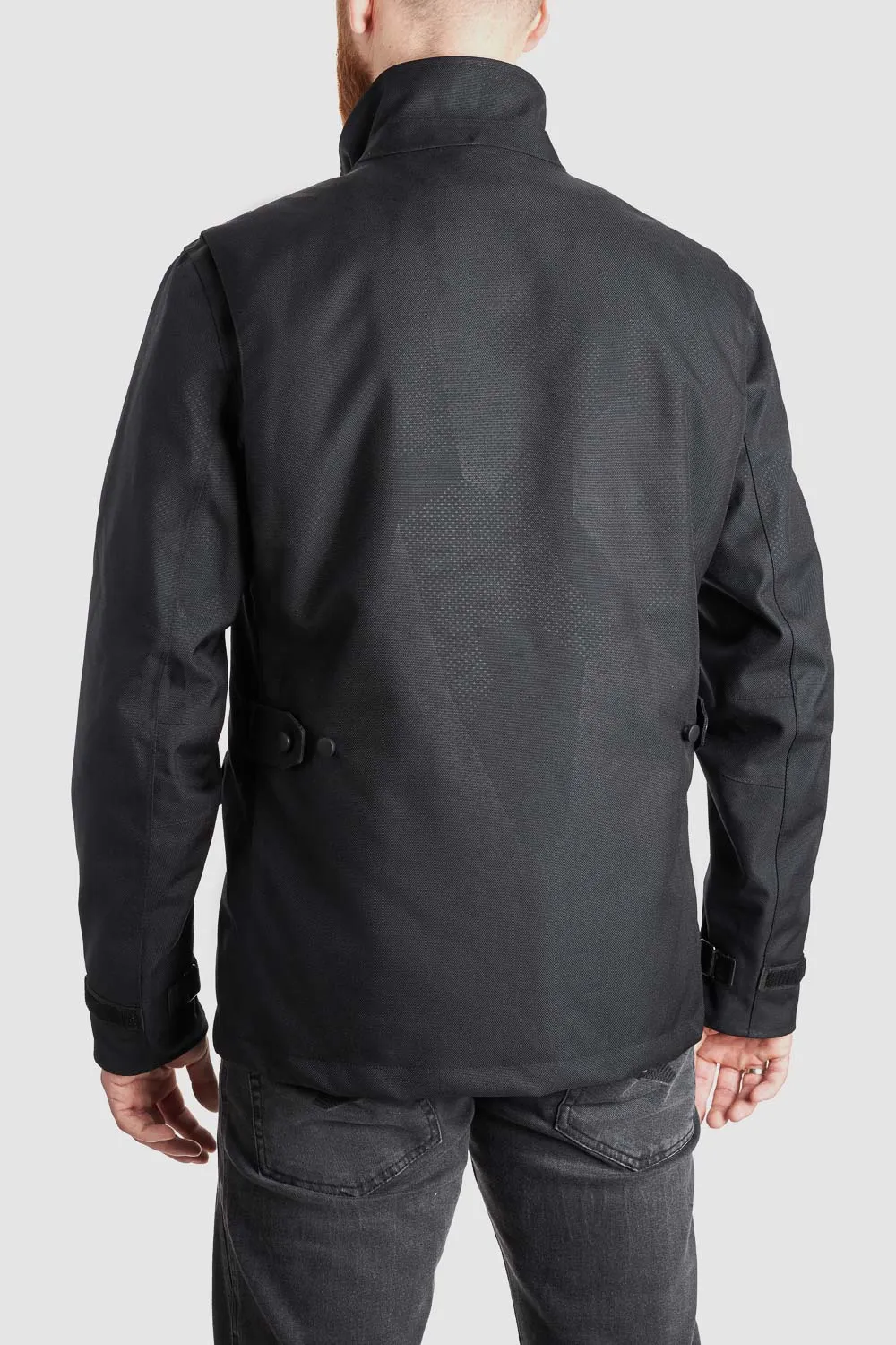 Pando Moto - M65 WP JACKET BLACK Unisex Slim-Fit Motorcycle Jacket