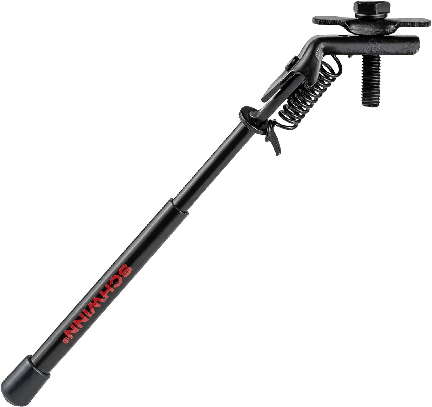 Schwinn Center or Rear Mounted Kickstand for Adult and Kids Bike, Lightweight, Convenient for Upright Storage, Bicycle Parts and Accessories, Perfect for Bikes Without Factory Mounting Plate