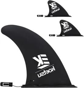 Set of 3 Paddleboard Fin Replacement,Inflatable Paddle Board Accessories,Stand Up Paddleboard Tail Rudder for Water Sports,Surfboard,Longboard