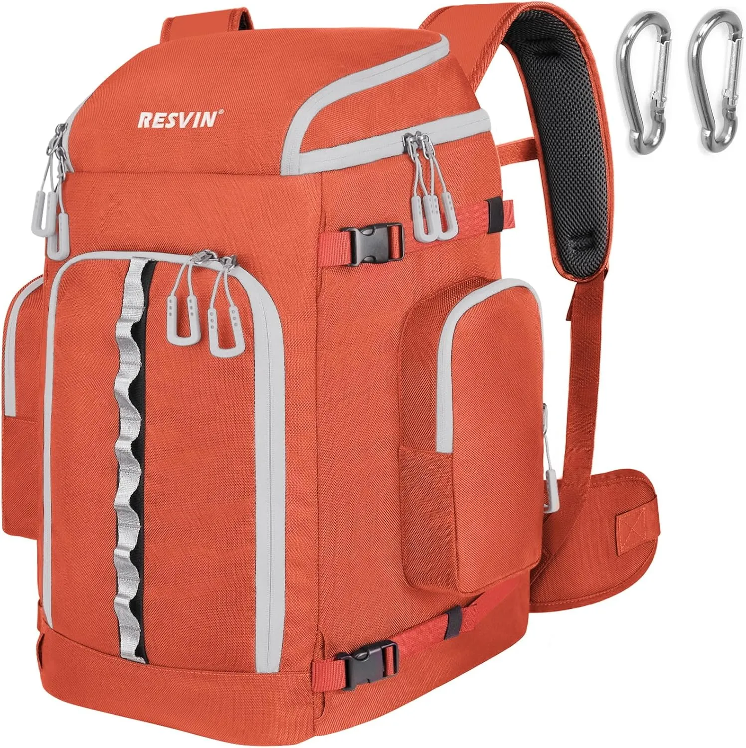 Ski Boot Bag, 65L Ski Boot Bag Backpack 1680D Nylon Waterproof Ski Bag for, Skis Snowboard & Accessories