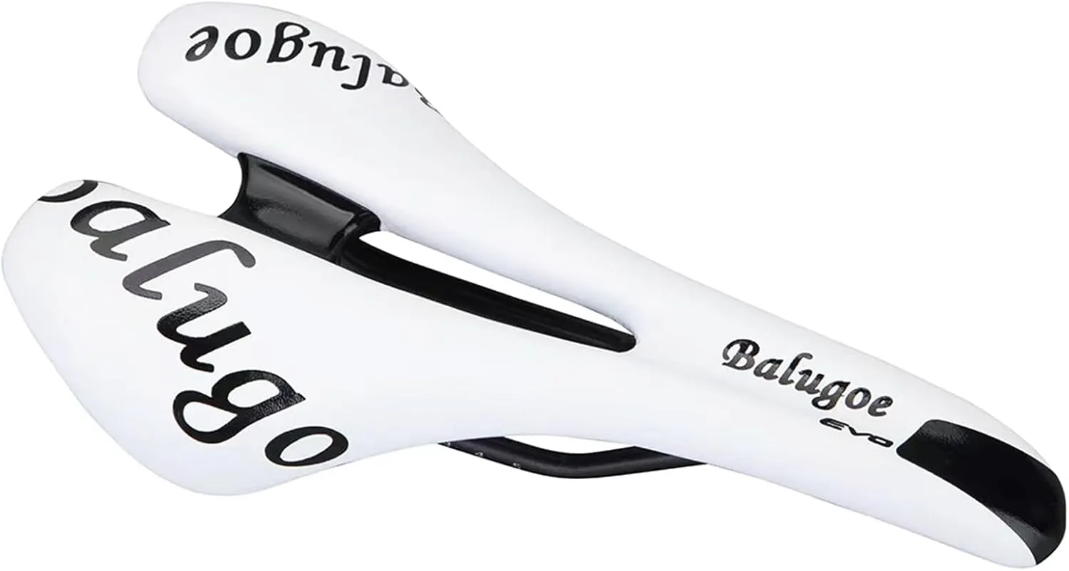 SkipFrog Comfort Bike Seat Comfortable Gel Bicycle Saddle Replacement Soft Padded with Shock Absorbing Waterproof for MTB Mountain Bike Road Bike Exercise Bike Men Women and LadiesSS