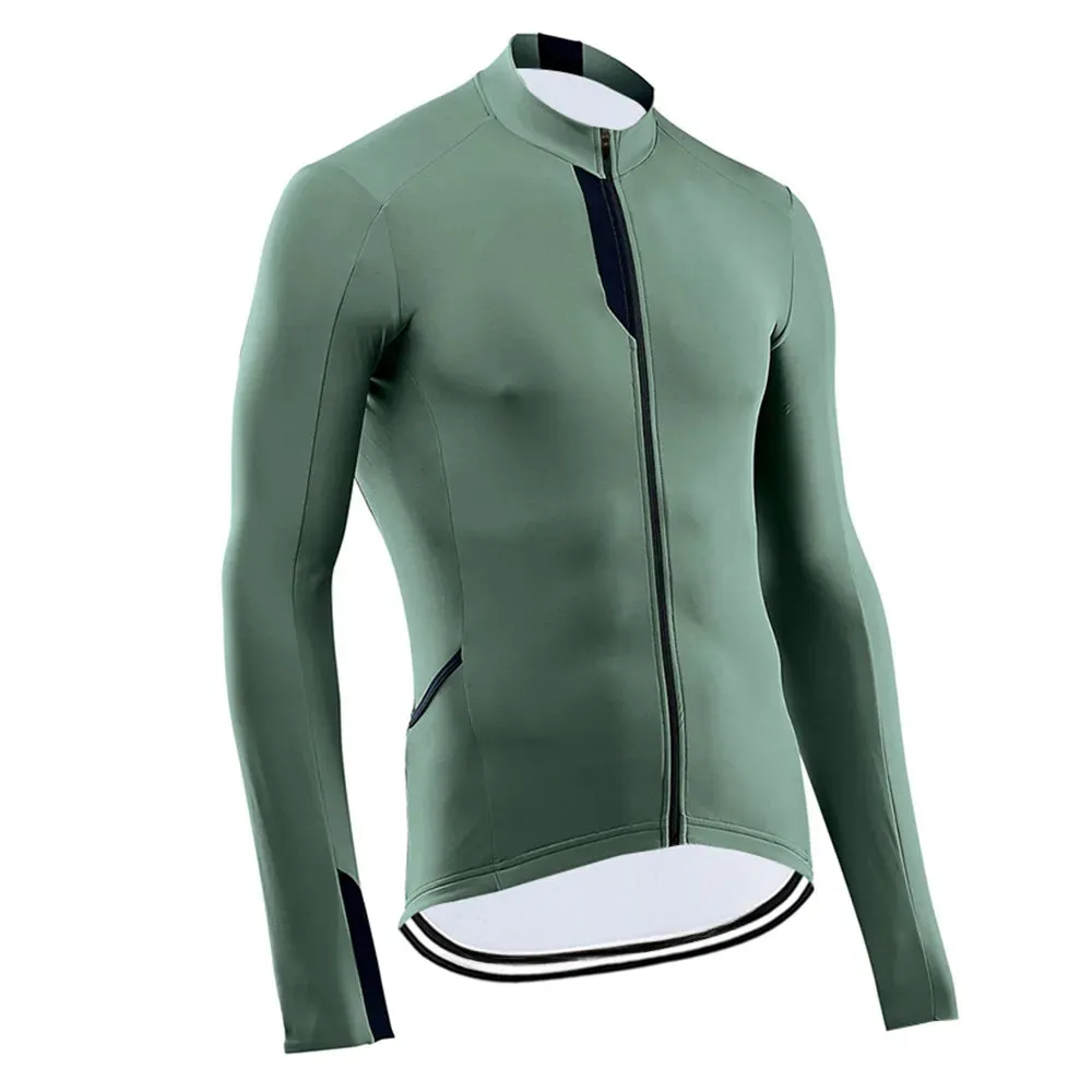 Spring Men's Long Sleeve Sportswear Cycling Jersey Bicycle Autumn Clothes Bike Mountain Bike Shirt Quick Dry Tops Comfortable