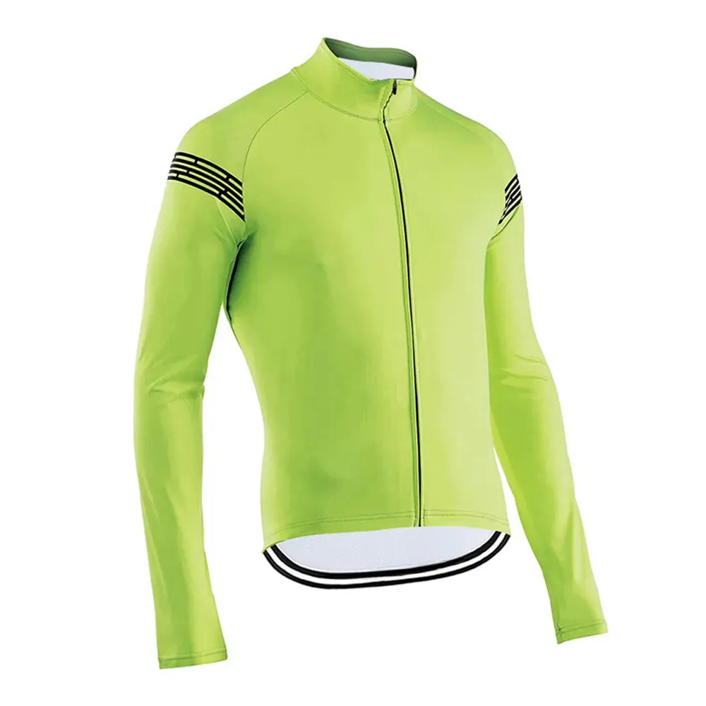 Spring Men's Long Sleeve Sportswear Cycling Jersey Bicycle Autumn Clothes Bike Mountain Bike Shirt Quick Dry Tops Comfortable
