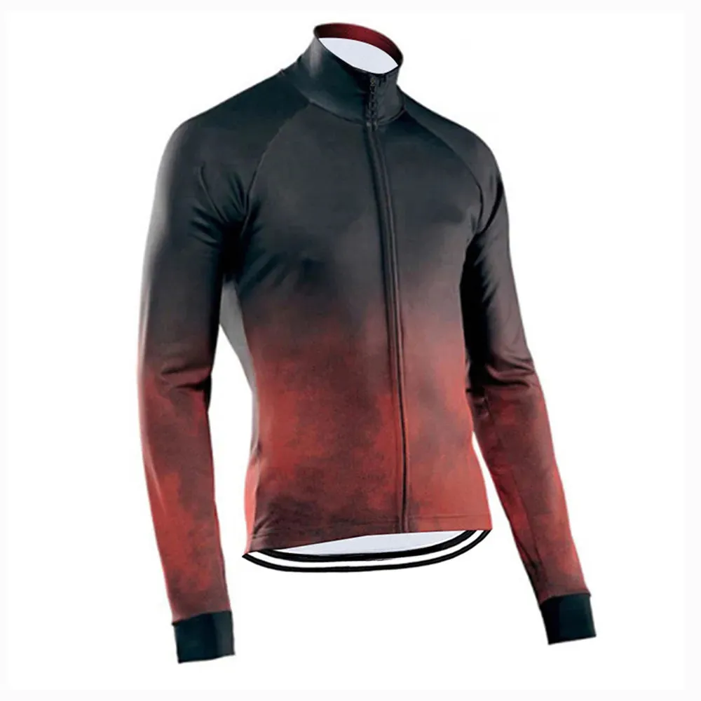 Spring Men's Long Sleeve Sportswear Cycling Jersey Bicycle Autumn Clothes Bike Mountain Bike Shirt Quick Dry Tops Comfortable