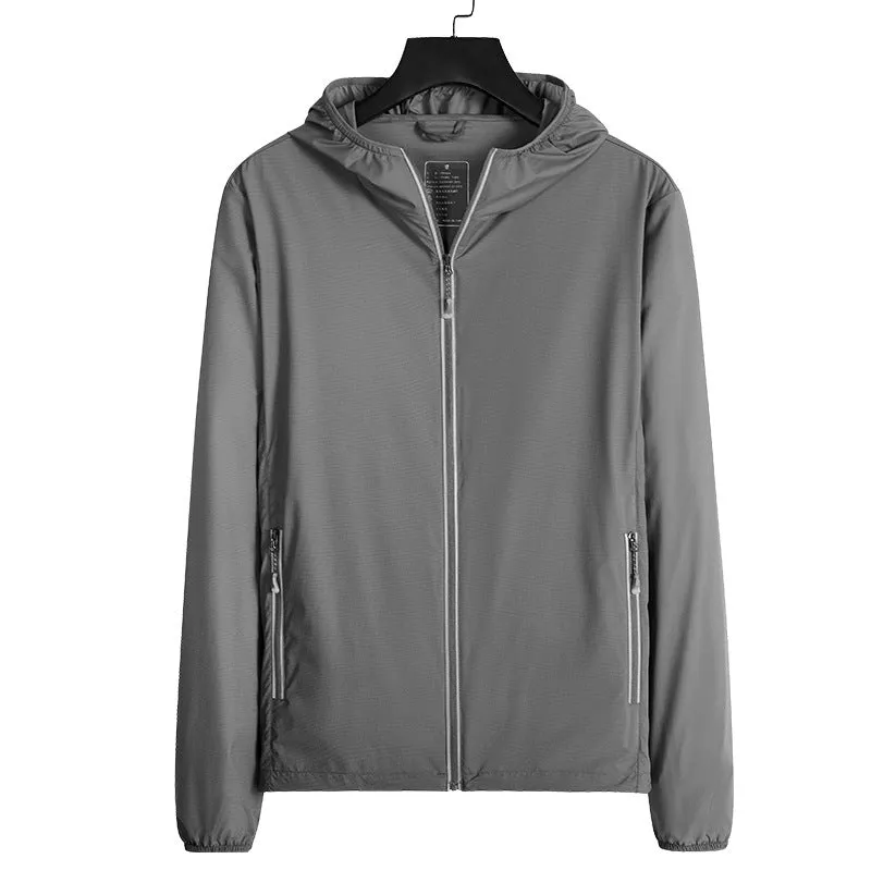 Sun Resistant Clothes Men's Sun Protection Clothing Casual Wind Shield Trendy plus Size Sun Protection