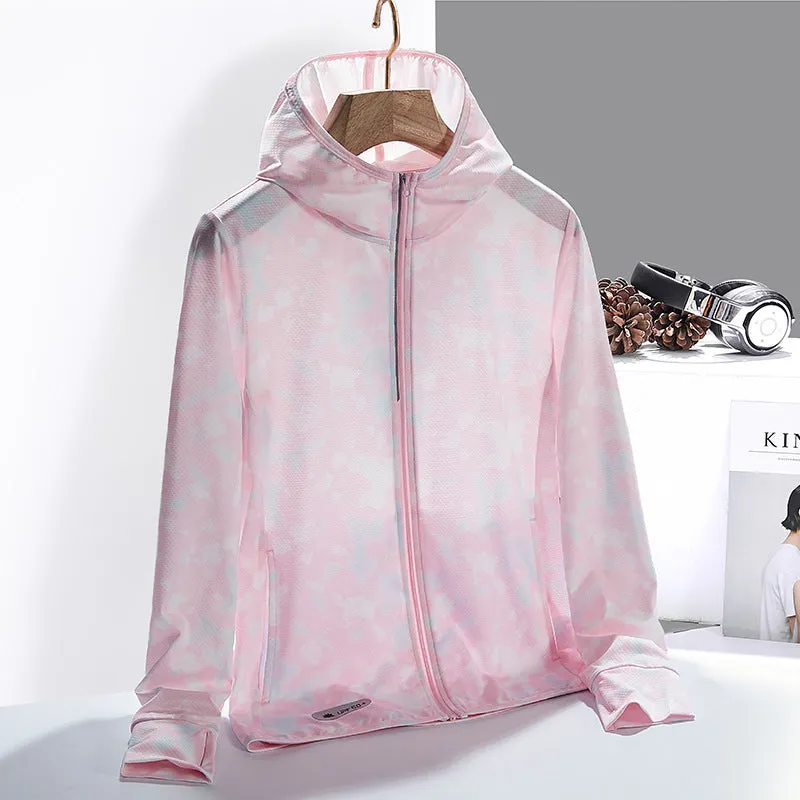 Sun Resistant Clothes Summer Camouflage Sun Protection Clothing Women's Thin Breathable