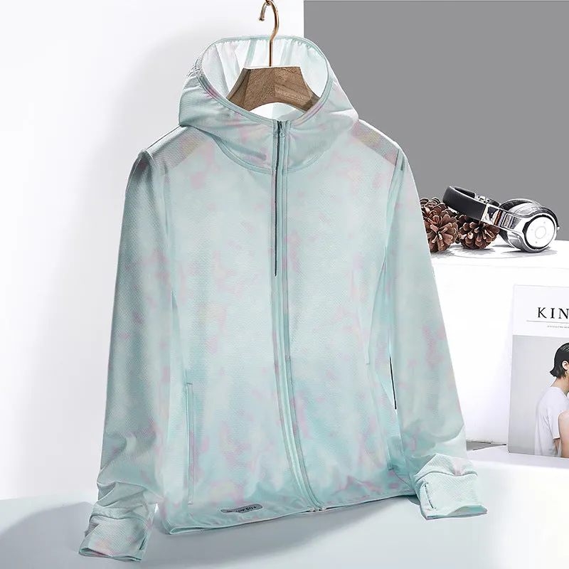 Sun Resistant Clothes Summer Camouflage Sun Protection Clothing Women's Thin Breathable