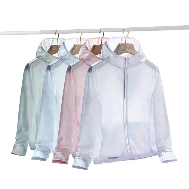 Sun Resistant Clothes Summer Camouflage Sun Protection Clothing Women's Thin Breathable