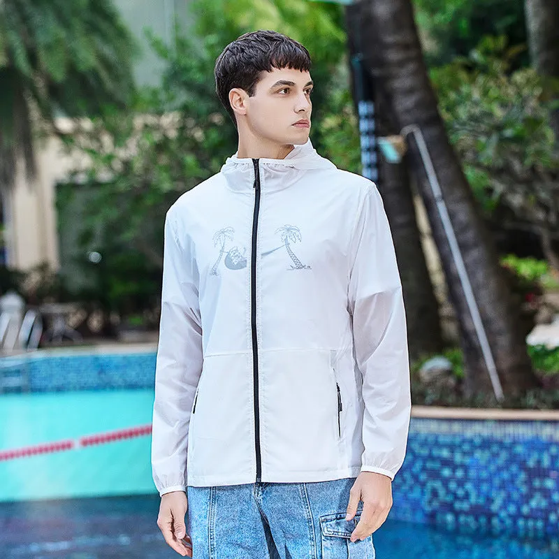 Sun Resistant Clothes Sun Protection Clothing Men's Summer Skin Windbreaker Outdoor Fishing