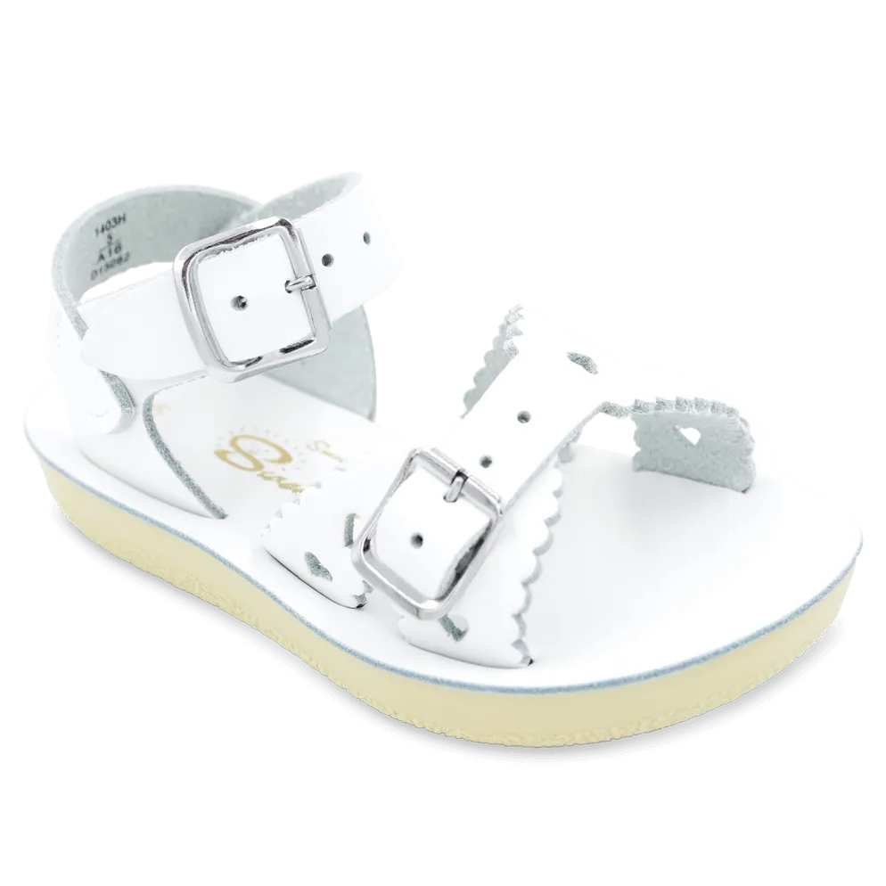 Sweetheart Salt Water Sandals - White