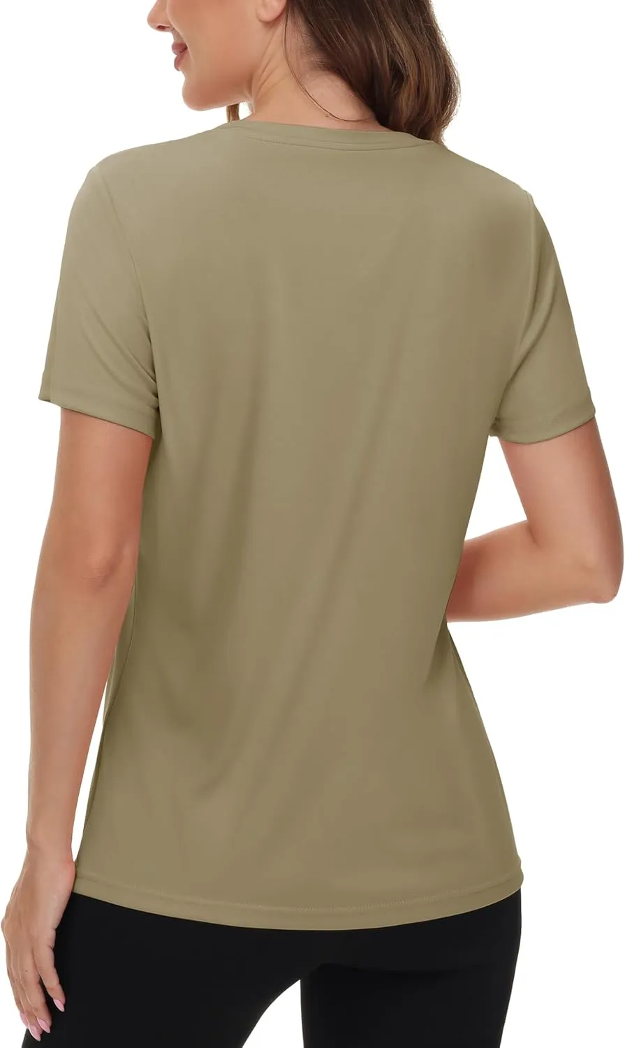 TACVASEN Short Sleeve Shirts for Women Athletic Workout Tops UPF 50  Sun Protection Quick Dry Running T-Shirts