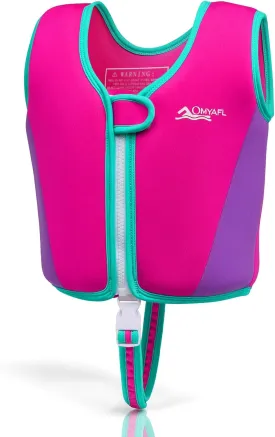 Toddler Swim Vest Kids Floaties Boys Girls Swim Float Jacket Buoyancy Swimwear