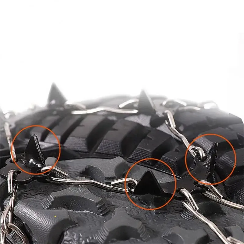 Winter 10 Teeth Crampon Mountaineering Snow Antiskid Crampon Shoe Cover Ice Grasping Skiing Claw Hiking Climbing Protection Gear